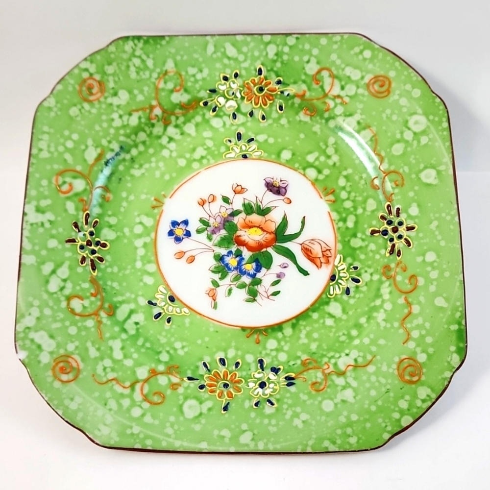 Vintage Handpainted Trinket Dish